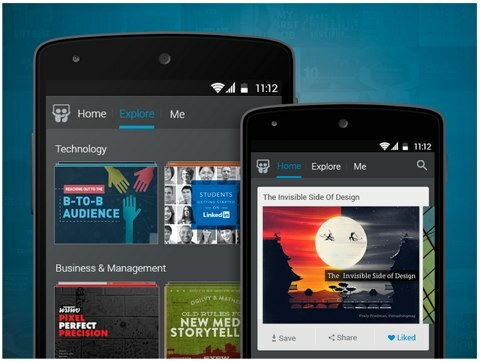 linkedin slidehshare android app