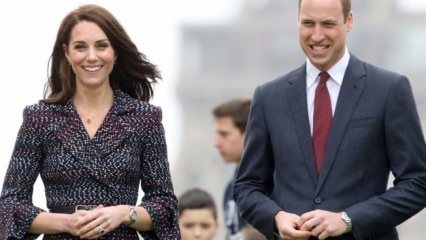 Prins William og Kate Middleton forlot barna sine til skolen til fots!