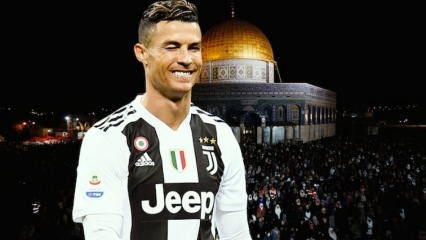 Meningsfull donasjon fra den verdensberømte fotballspilleren Ronaldo til Palestina!