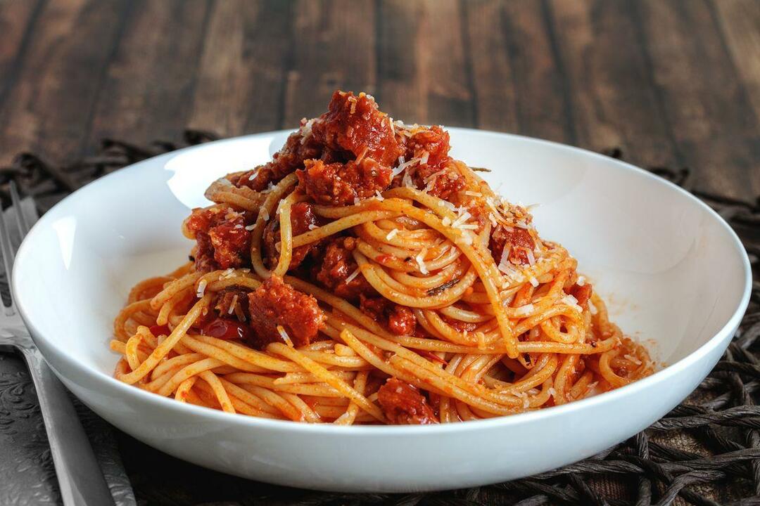 Areda Piar undersøkte: Den mest populære pastaen i Tyrkia er spaghetti med tomatsaus