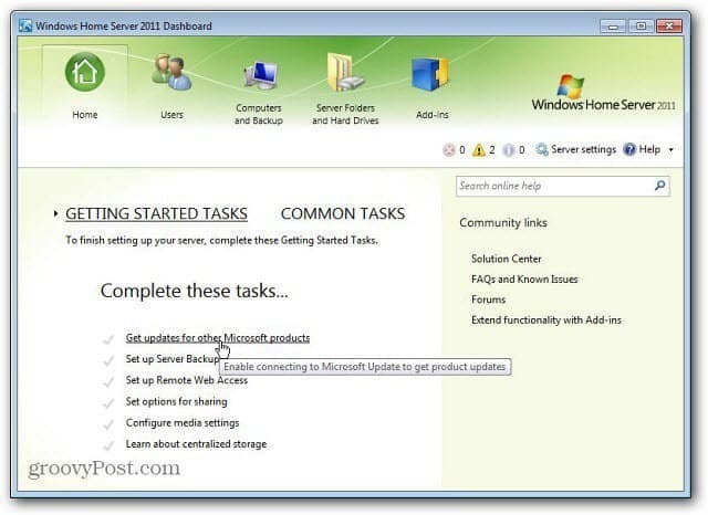 Lag en startbar Windows Home Server 2011 USB Flash Drive