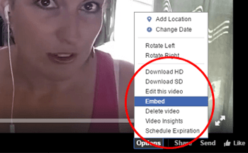 facebook live video innebygd