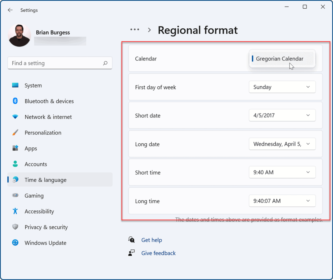 Slik justerer du regioninnstillinger på Windows 11