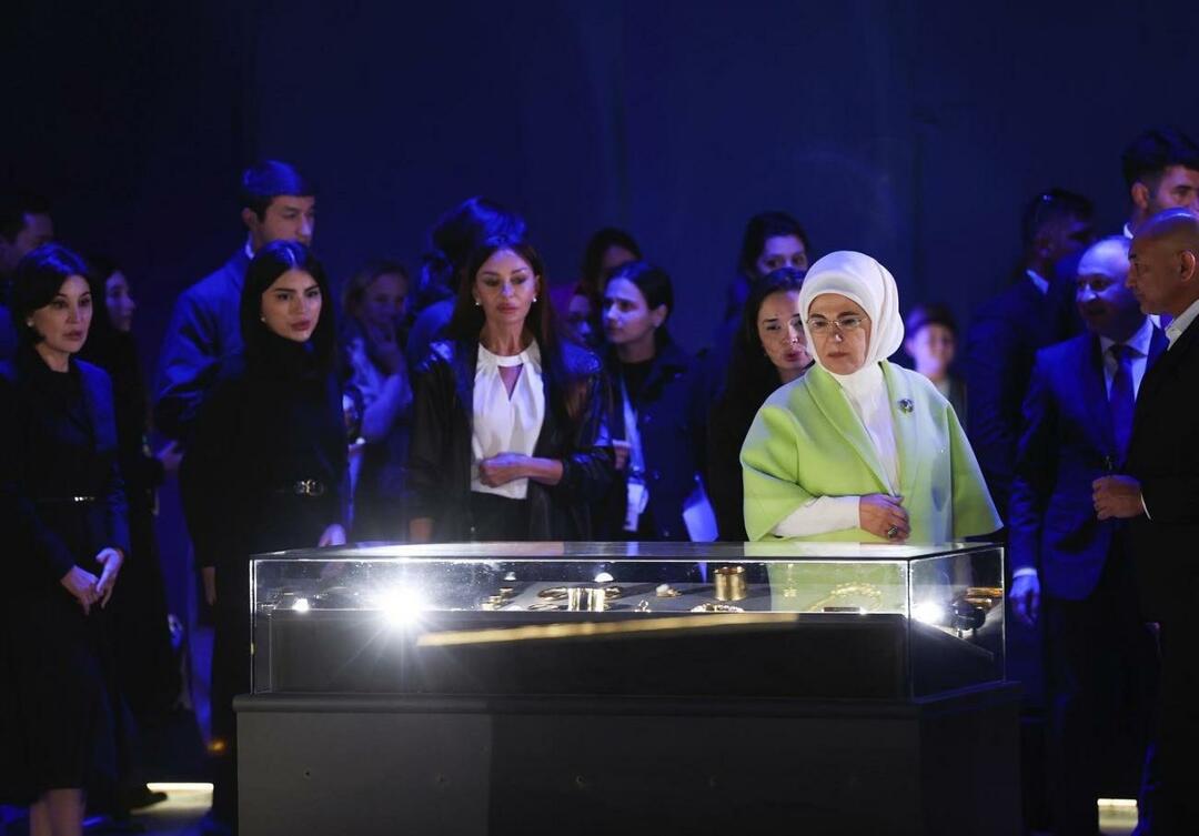 Emine Erdoğan møtte konene til lederne