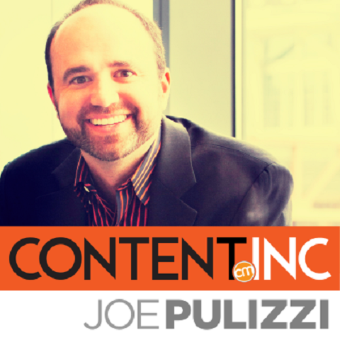 For Content Inc. bruker Joe Pulizzi nytt innhold til podcaster og kommende bok.
