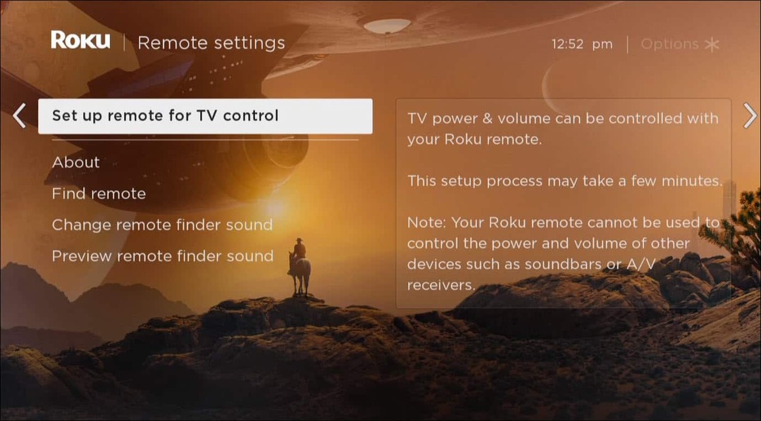 kontroller TV med Roku-fjernkontroll