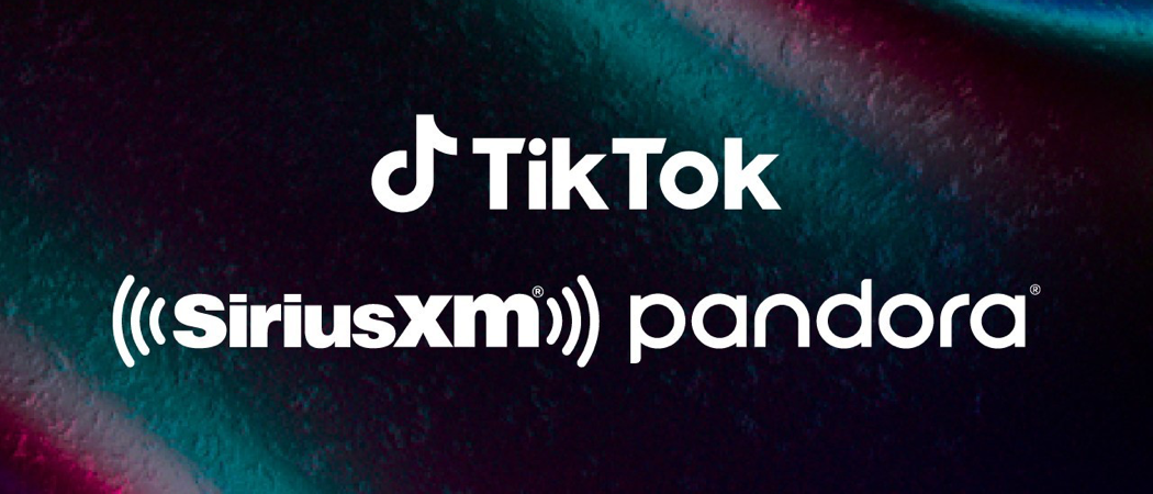 TikTok, SiriusXM, Pandora - med tillatelse fra PR Newswire