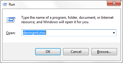 windows kjører dialog