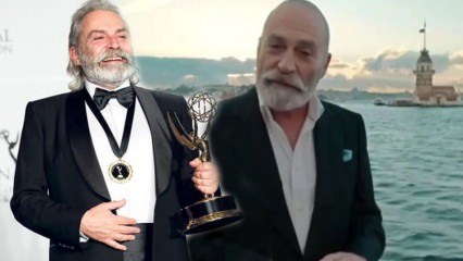 Haluk Bilginer kunngjorde Emmy-prisen foran Maiden's Tower!