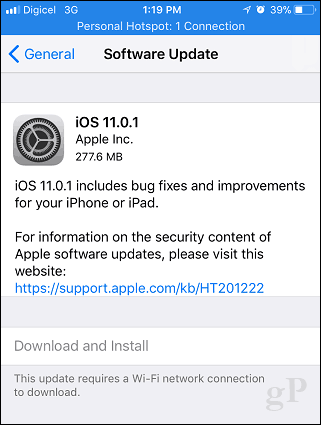 Apple iOS 11.0.1 utgitt, og du bør oppgradere nå
