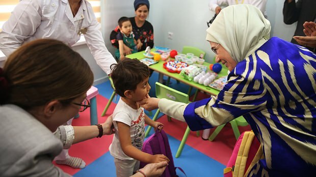 First Lady Erdoğan åpner funksjonshemmings- og rehabiliteringssenteret