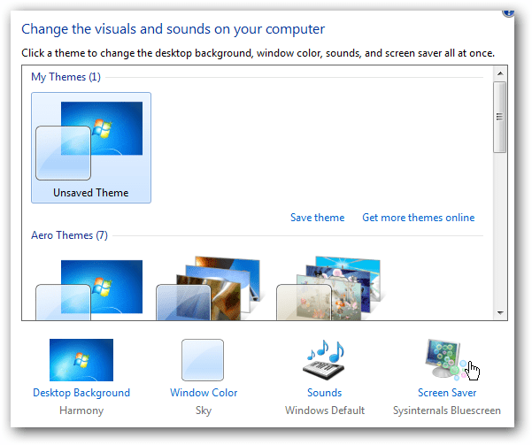 Geek Fun: Installer en Windows Blue Screen of Death-skjermsparer