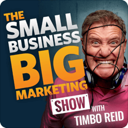 Topp markedsføringspodcaster, The Small Business Big Marketing Show.