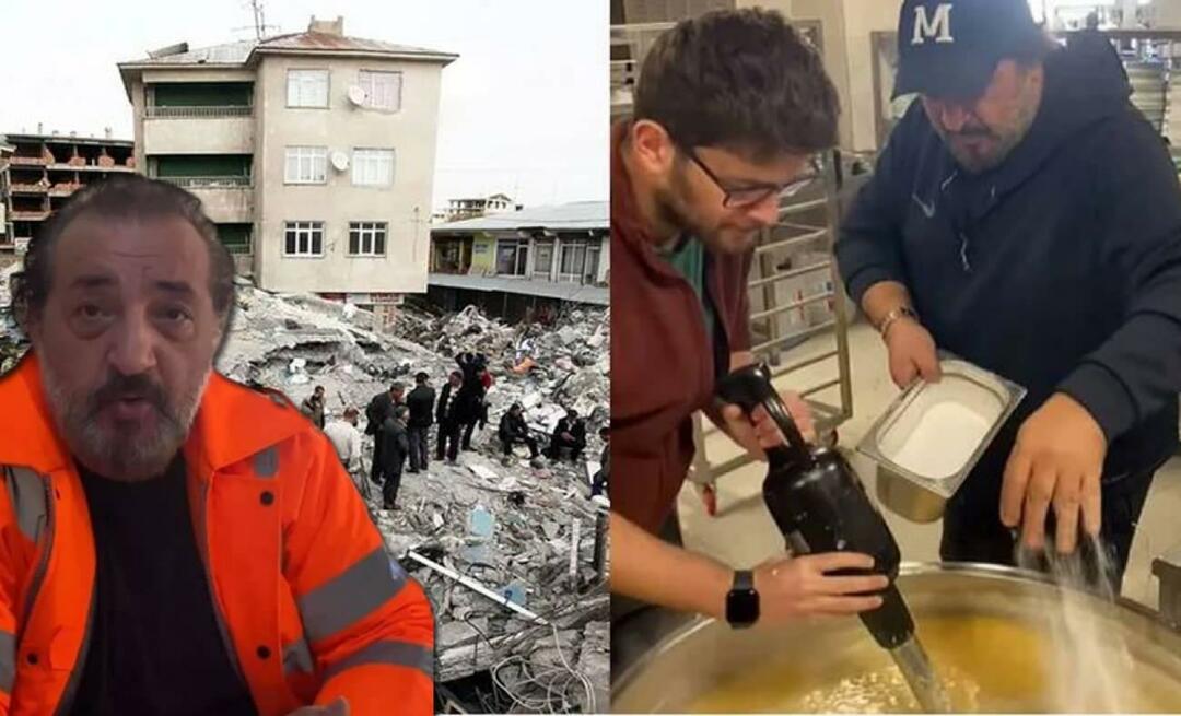 Sjef Mehmet Yalçınkaya, som jobbet hardt i jordskjelvområdet, ropte til alle! 