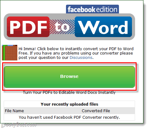 PDF til ord Facebook bla