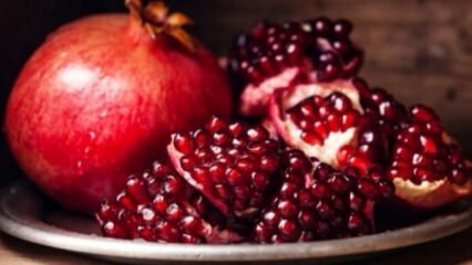 Appetittvekkende frukt: granateple
