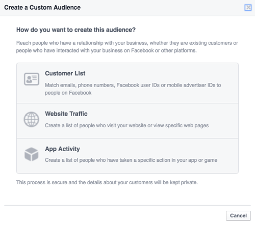 facebook laste opp kundedatabase