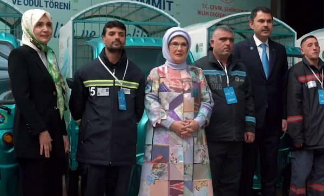 Emine Erdoğan henvendte seg til barn og ungdom som en del av 