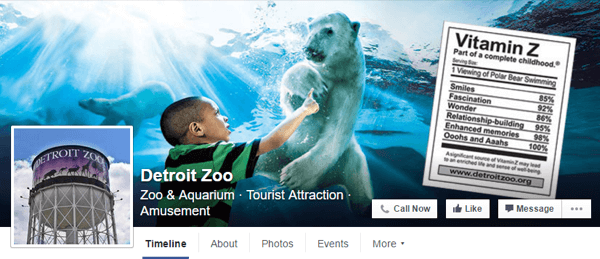facebook forsidebilde Detroit Zoo