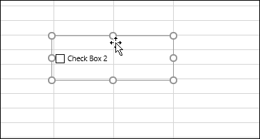 avkrysningsboksen angitt excel-regneark