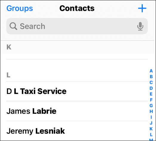 Slett dupliserte kontakter på iPhone