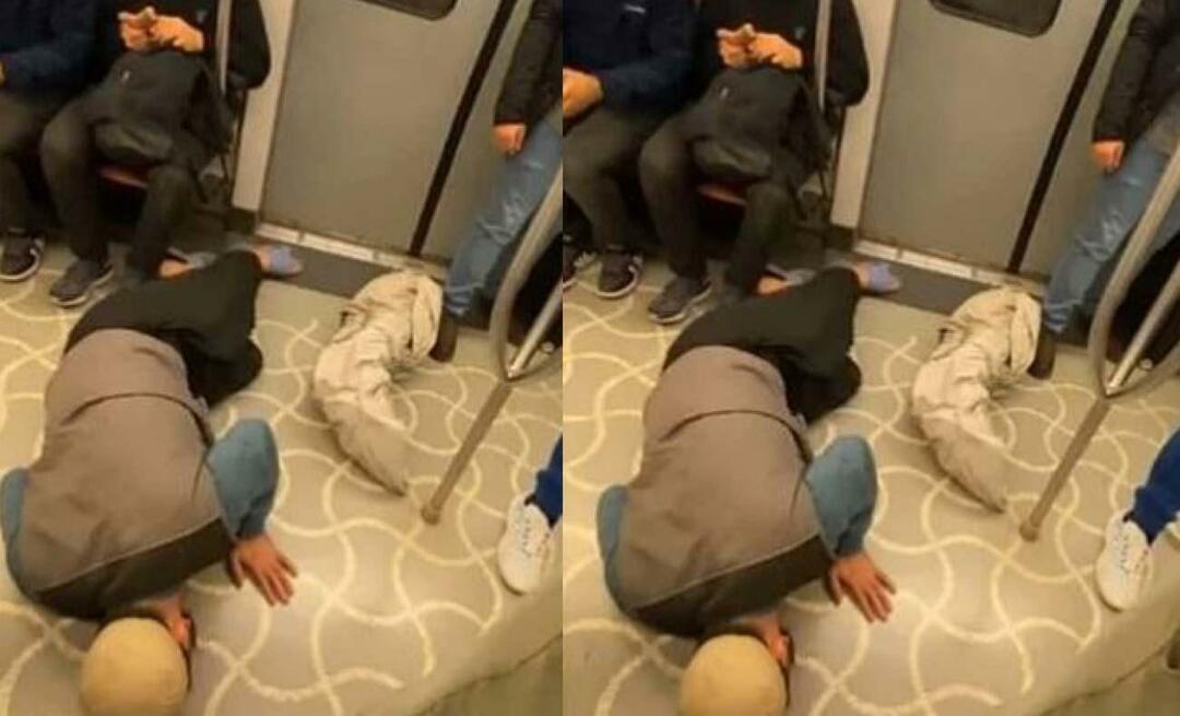 Han forfalsket besvimelse ved t-banestopp! Sannheten viste seg å være en helt annen