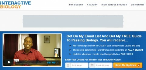 Leslies første blogg, Interactive Biology, presenterte individuelle biologikonsepter i korte videoer.
