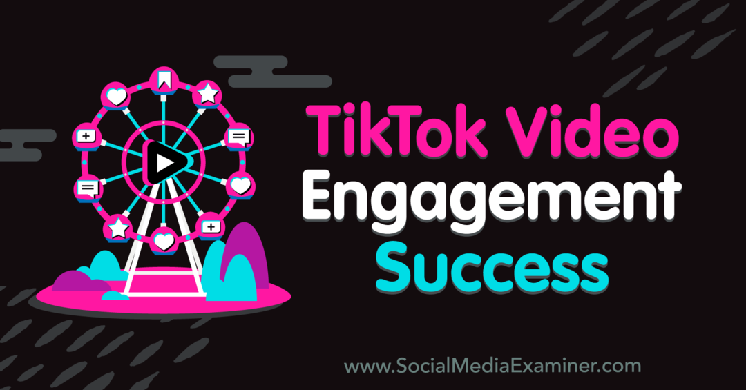 TikTok Video Engagement Suksess-sosiale medier-eksaminator