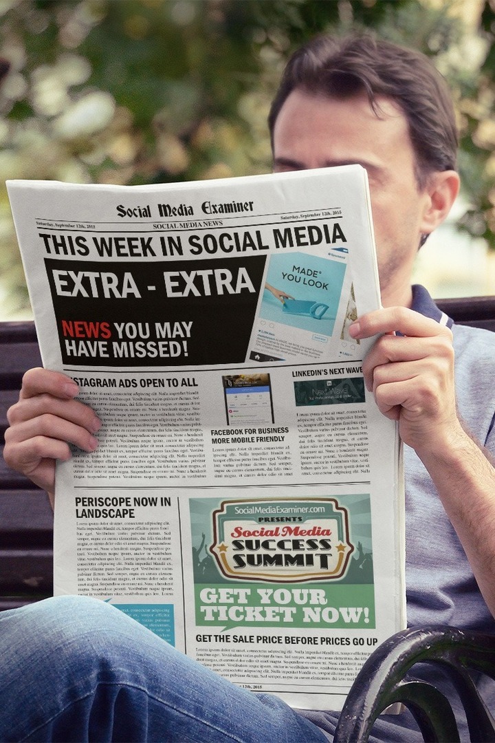 sosiale medier eksaminator ukentlige nyheter 12. september 2015