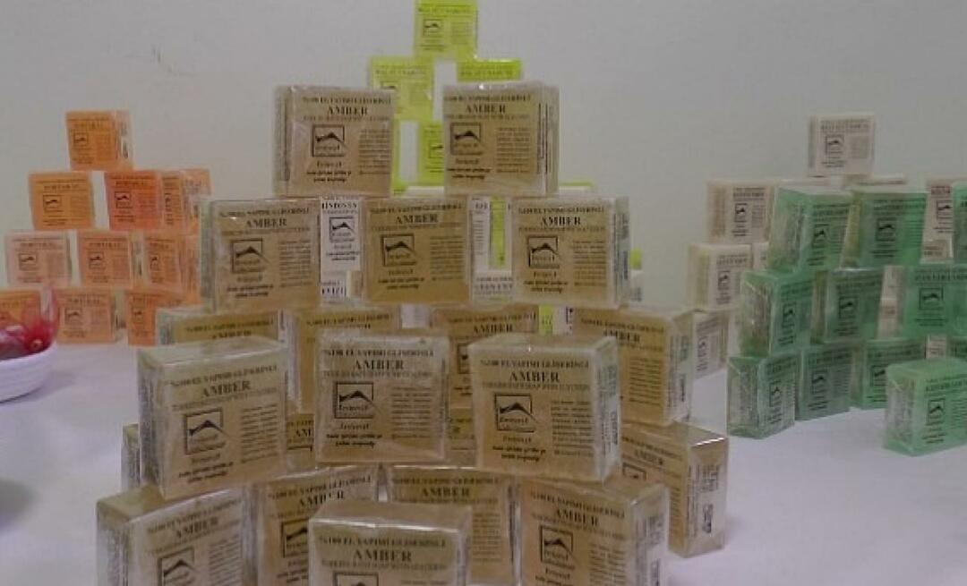 Erciyes 38 Women's Cooperative bidrar til hjemmeøkonomien ved å produsere naturlige såper!