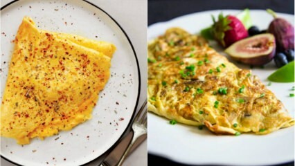 Hvordan lages en omelett? Hva er triksene for å lage en omelett? Hvor mange kalorier er omelett?