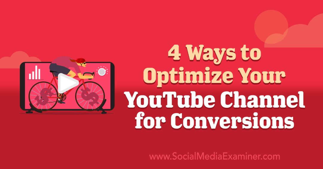 4 måter å optimalisere YouTube-kanalen din for konverteringer av Anna Sonnenberg