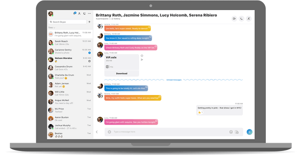 Etter å ha debutert en redesignet skrivebordsopplevelse i august, rullet Skype ut en ny versjon av Skype på skrivebordet.