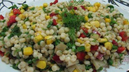 Hvordan lage en couscous salat? Den enkleste salatoppskriften fra couscous