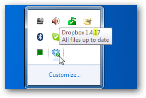hvordan du sjekker dropbox-versjonen