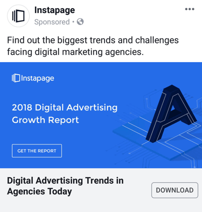 Facebook-annonseteknikker som leverer resultater, eksempelvis av Instapage som tilbyr case study