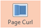 Page Curl PowerPoint-overgang