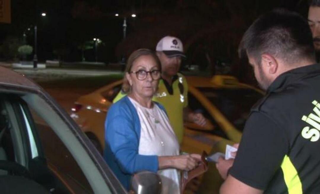Meningsløs utgang fra den kvinnelige sjåføren som fikk kontroll i Kadıköy: «Ring politisjefen...»
