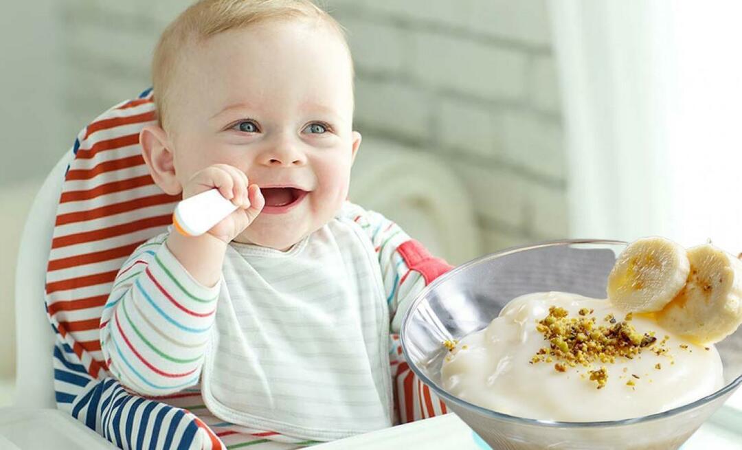 Når bør pudding gis til babyer? Vaniljesaus oppskrifter som babyer kan spise