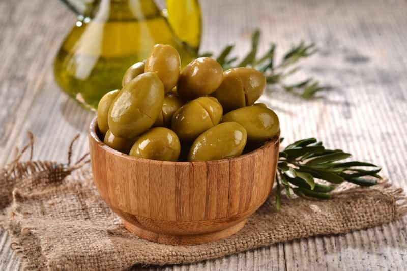 grønne oliven er veldig nyttige