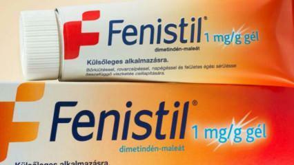 Hva er Fenistil Gel? Hva gjør Fenistil Gel? Hvordan påføres Fenistil Gel i ansiktet?