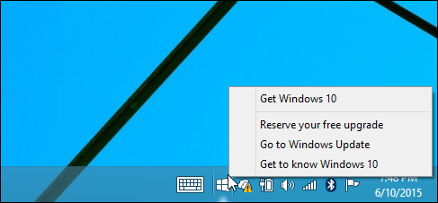 Få Windows 10-ikonet