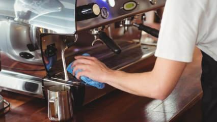 De enkleste måtene å rengjøre kaffemaskinen på! Kommer kalk ut av kaffemaskinen?