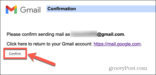 gmail bekrefte alias