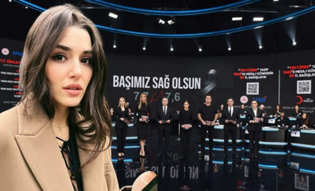 Hande Erçel, som deltok i Türkiye One Heart-kampanjen, fortalte om de øyeblikkene! "...jeg ville at du skulle vite det"