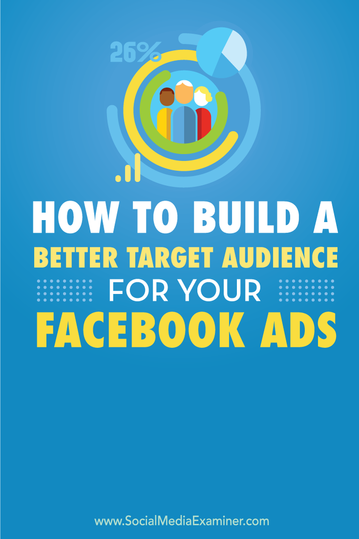 hvordan man bygger en bedre målgruppe for facebook-annonser
