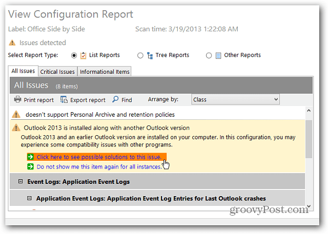 Løs Microsoft Office-problemer med Office Configuration Analyzer Tool