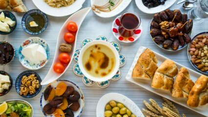 Hvordan er sahur og iftar-menyen som ikke legger vekt? Ramadan-kostholdsforslag ...