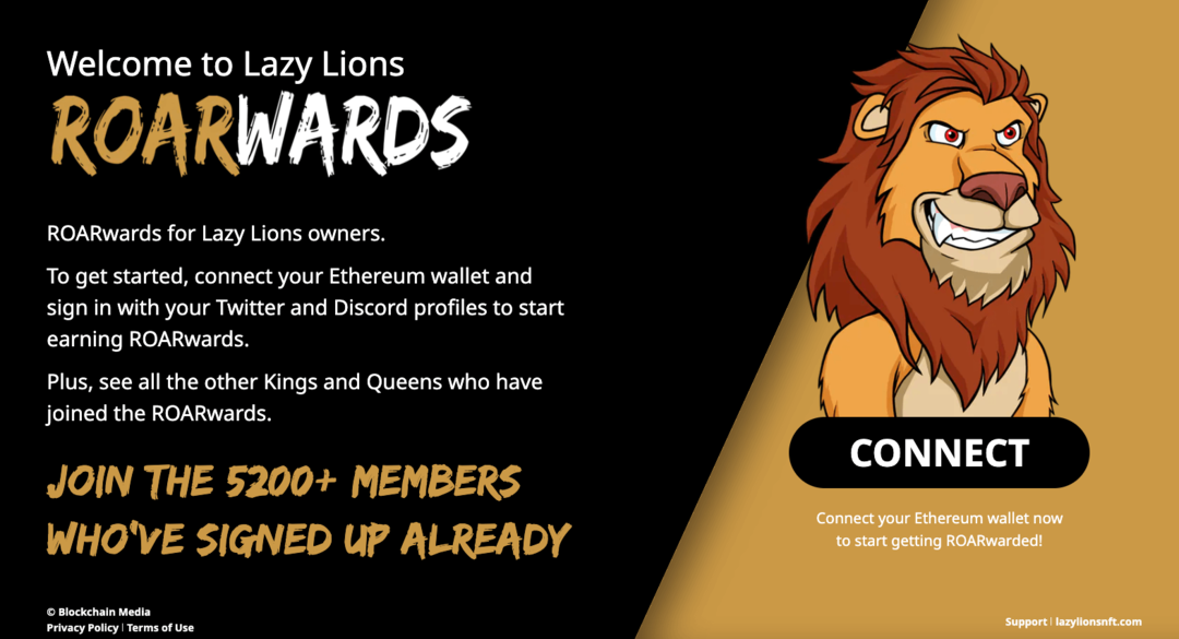 community-development-late-lions-profile-picture-wallet-rewards-example-2