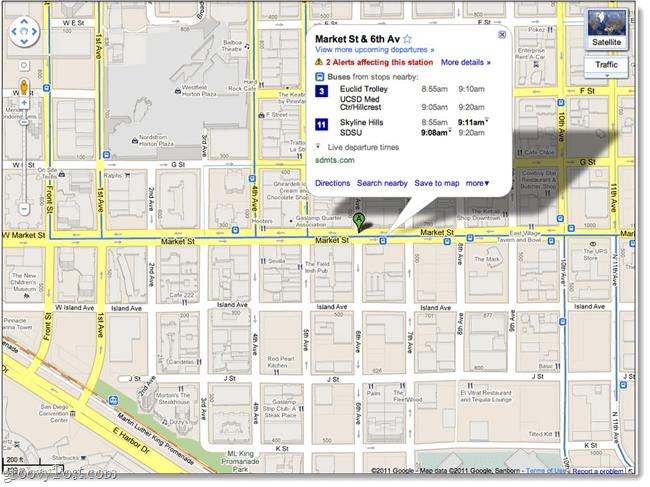 Bruk Google Live Transit-oppdateringer for å se om du har savnet bussen